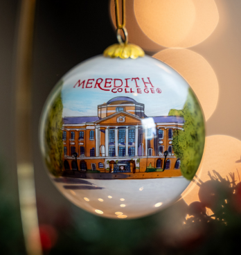 2025 Johnson Hall Hand-painted Ornament