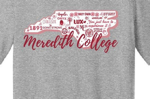 State of NC Campus-themed T-shirt